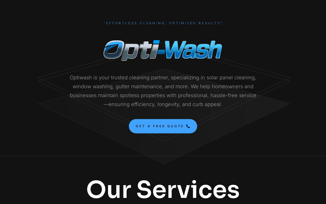 Optiwash